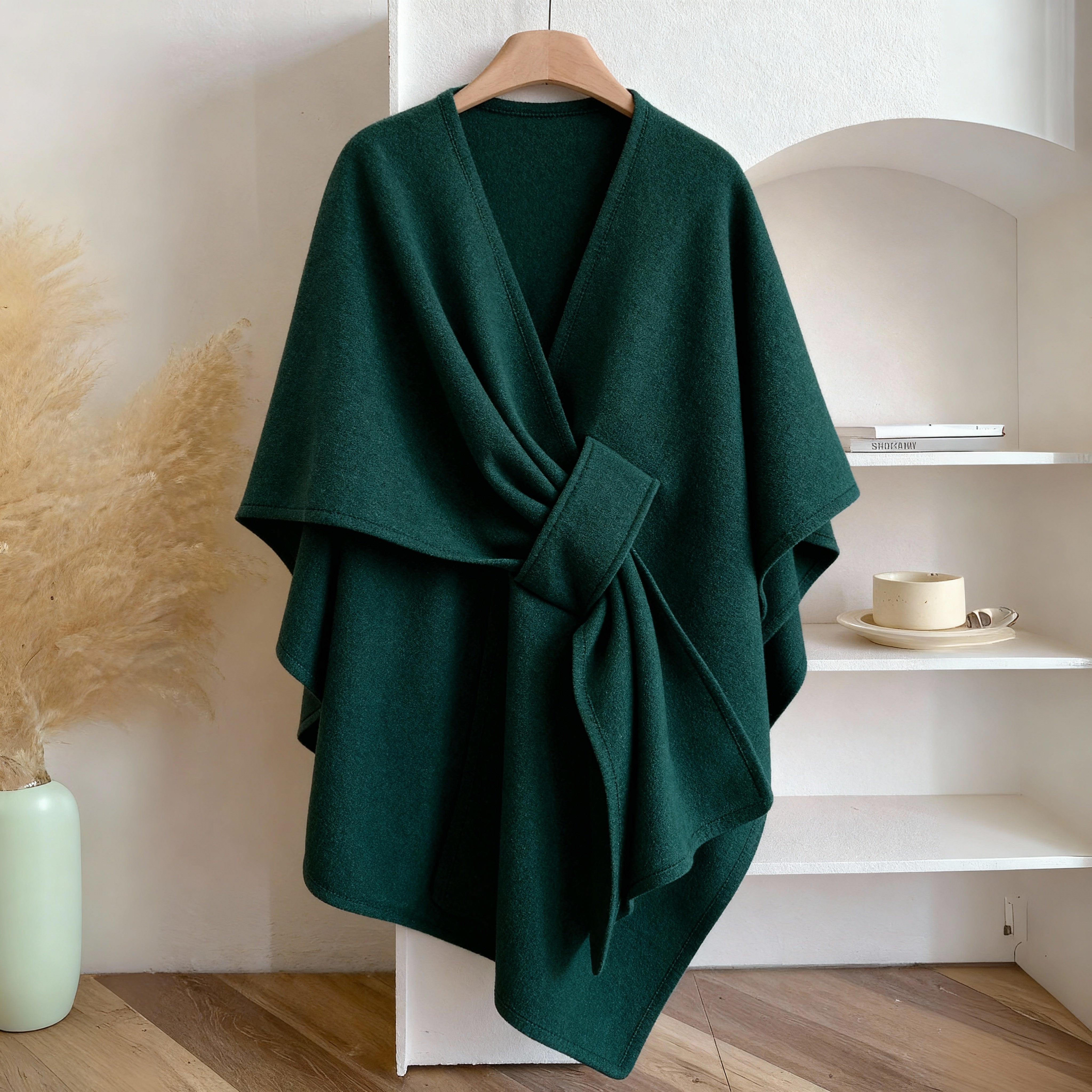 VelouraEase™ Shawl — Embrace Cloud-Soft Warmth Wrapped in Timeless Style
