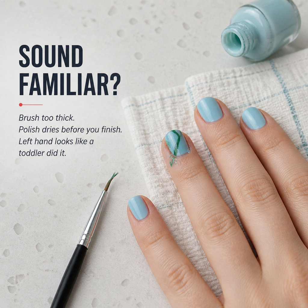 VeLuxeArt™ — Paint Salon-Detail Nail Art at Home Without Brushes or Skill
