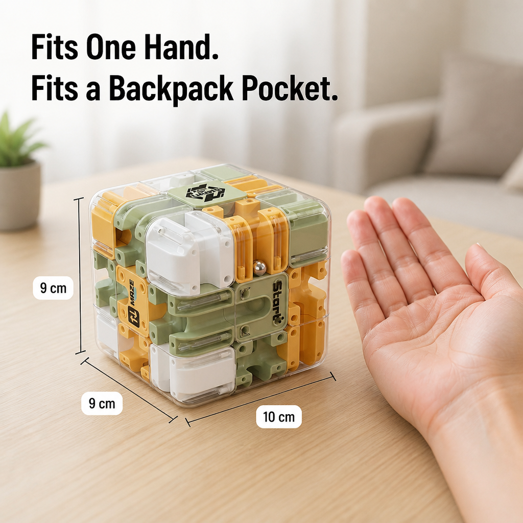 MindTrek Cube™ — Trade Screen Tantrums for a 3D Maze They Won't Put Down