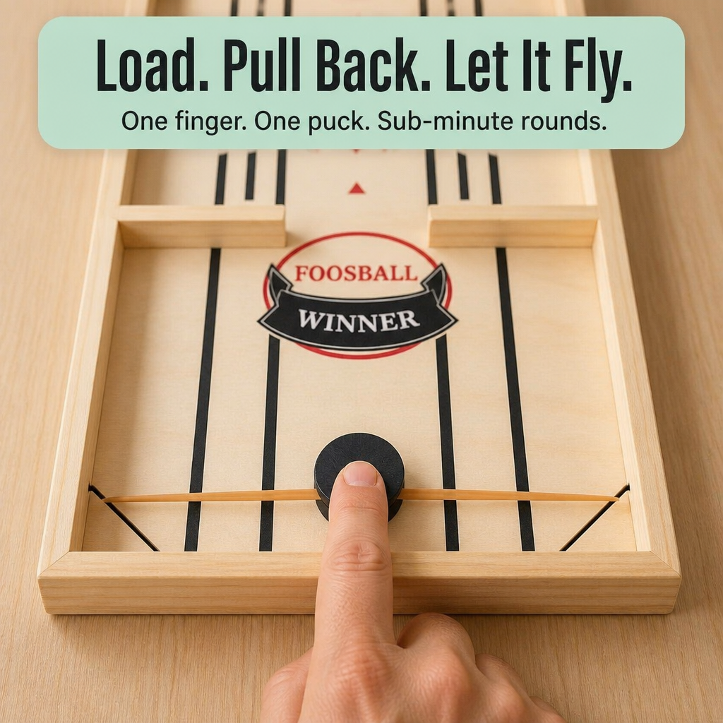 ThrillFlick™ — Pull, Flick, and Watch the Whole Family Forget Their Phones