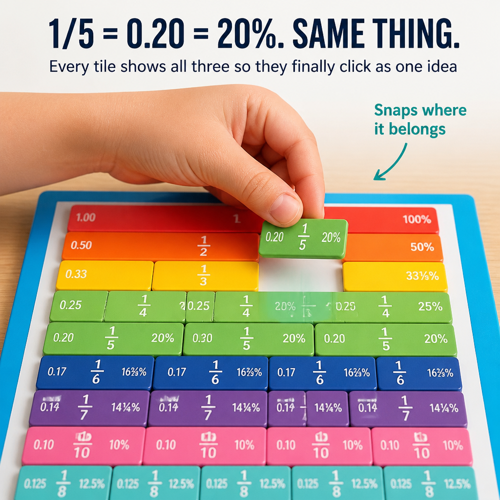 NuminaPlay™ — End the Nightly Fraction Fight and Make Math Finally Click