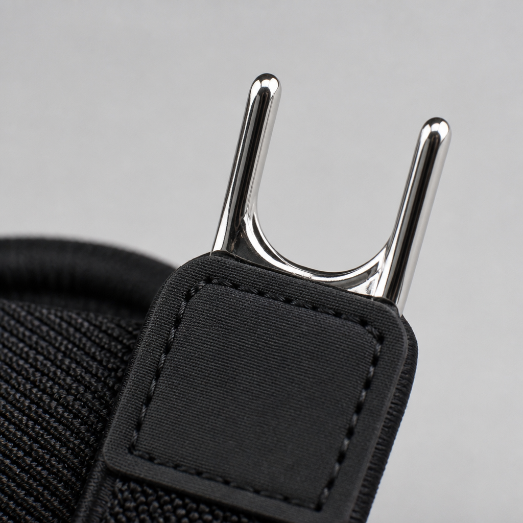 SylvaFlex™ – Buckle-Free Elastic Belt with Hidden Hook Closure