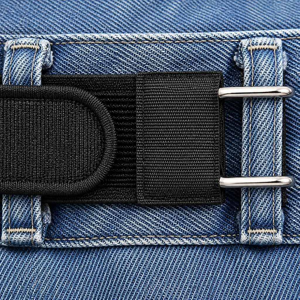 SylvaFlex™ – Buckle-Free Elastic Belt with Hidden Hook Closure