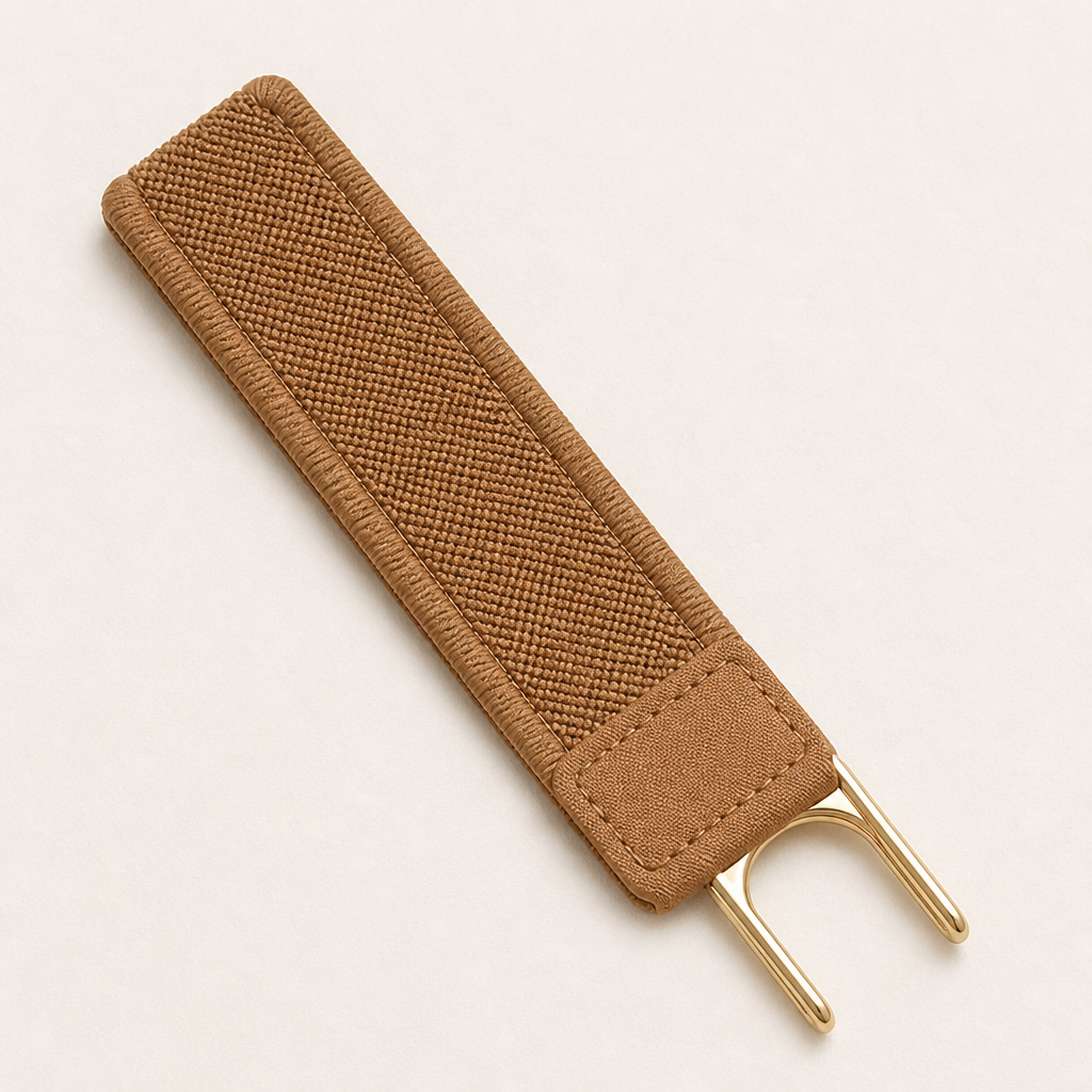 SylvaFlex™ – Buckle-Free Elastic Belt with Hidden Hook Closure