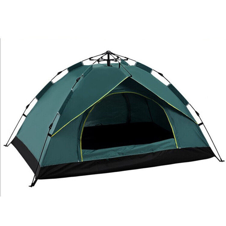 Waterproof Pop-Up Tent for Camping - Green Instant Setup