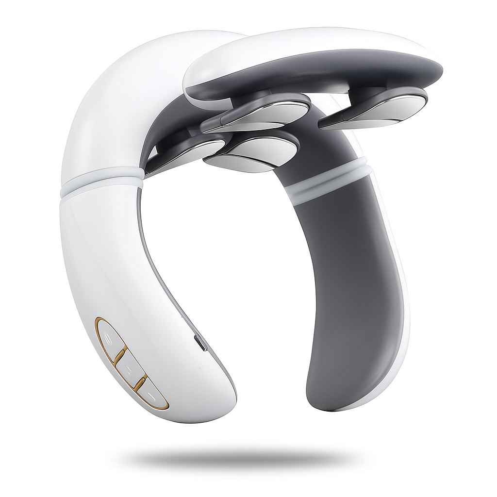Portable Wellness Device – Neck Massager with Heat and Adjustable Settings