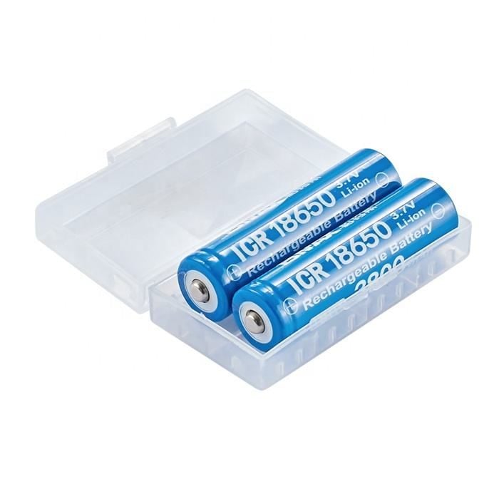 Rechargeable 3.7V Li-ion Batteries (18650) – Set of 2