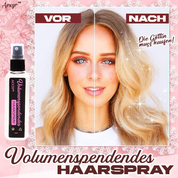 VolumeSpray™ — Instant Thick, Bouncy Hair Magic | 1+1 Free
