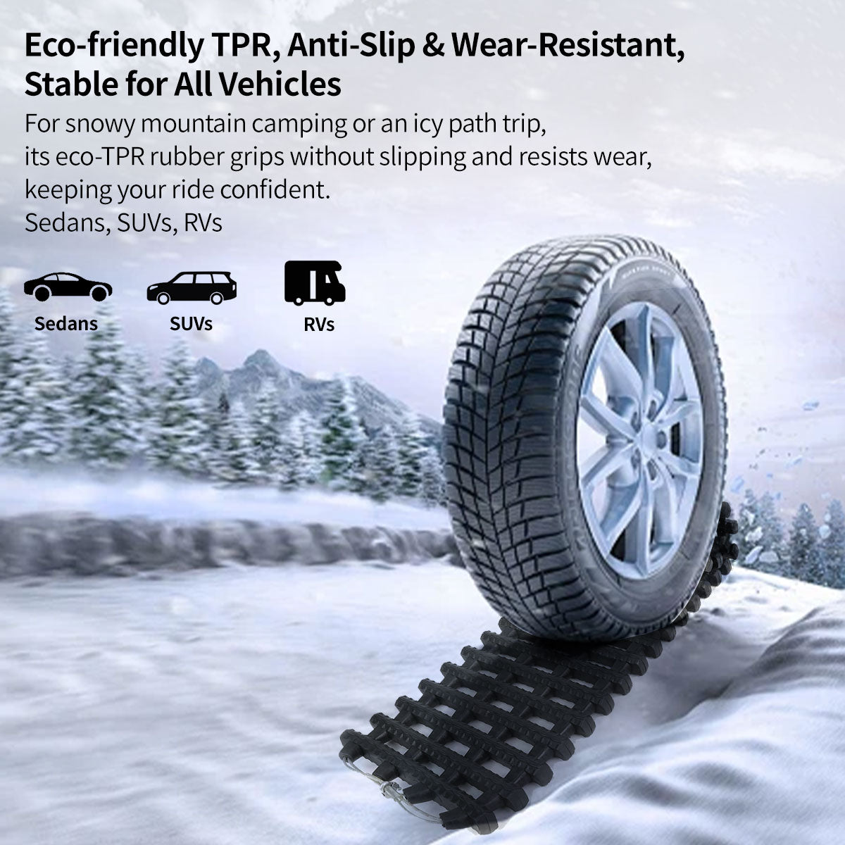 Durable Traction Mats for Vehicle Recovery in Off-Road Situations