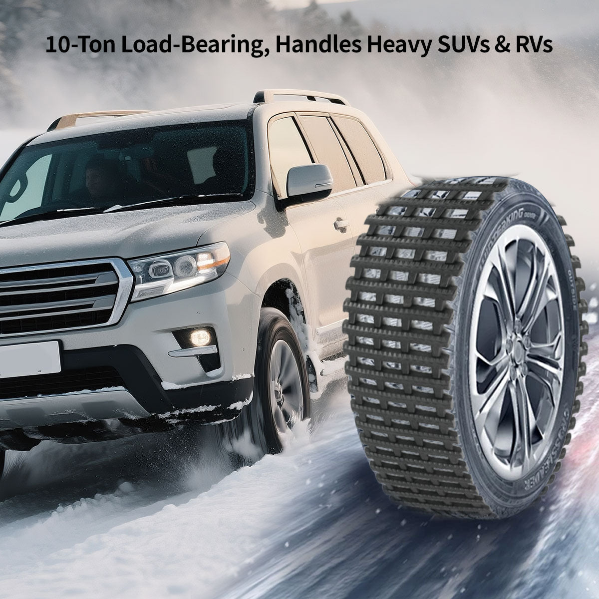 Durable Traction Mats for Vehicle Recovery in Off-Road Situations