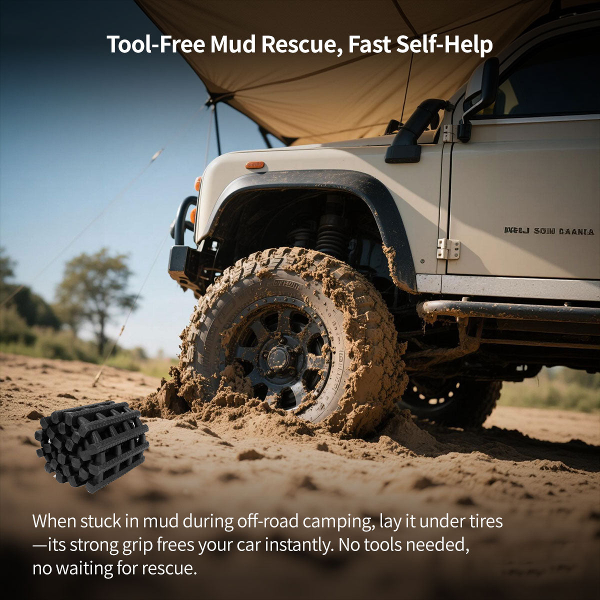 Durable Traction Mats for Vehicle Recovery in Off-Road Situations