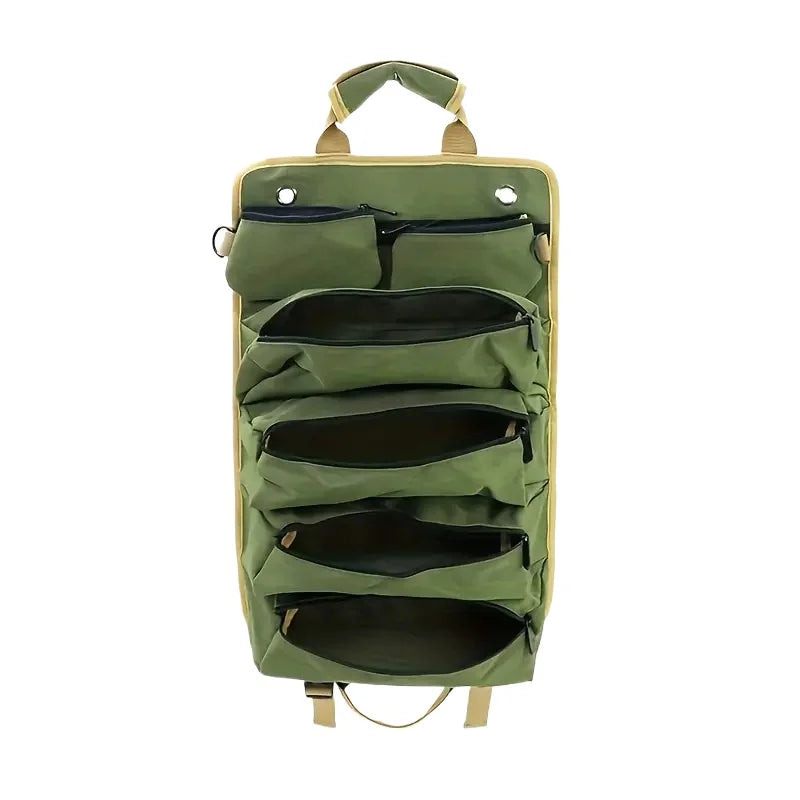 Durable Tool Organizer Bag with Roll-Up Design