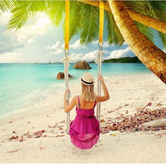 Durable Hammock Straps Kit for Hanging Tree Swings