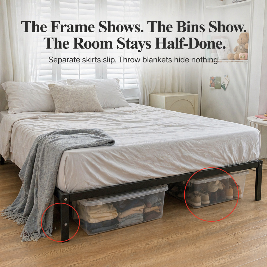 BloomEase™ — Drape Your Bed in Painterly Blooms from Sheet to Floor