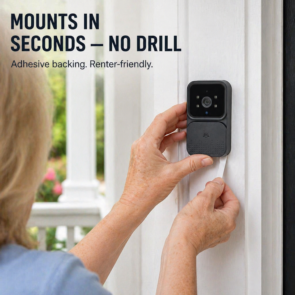 PulseView™ — See Who's at Your Door Without Wi-Fi, Apps, or Subscriptions