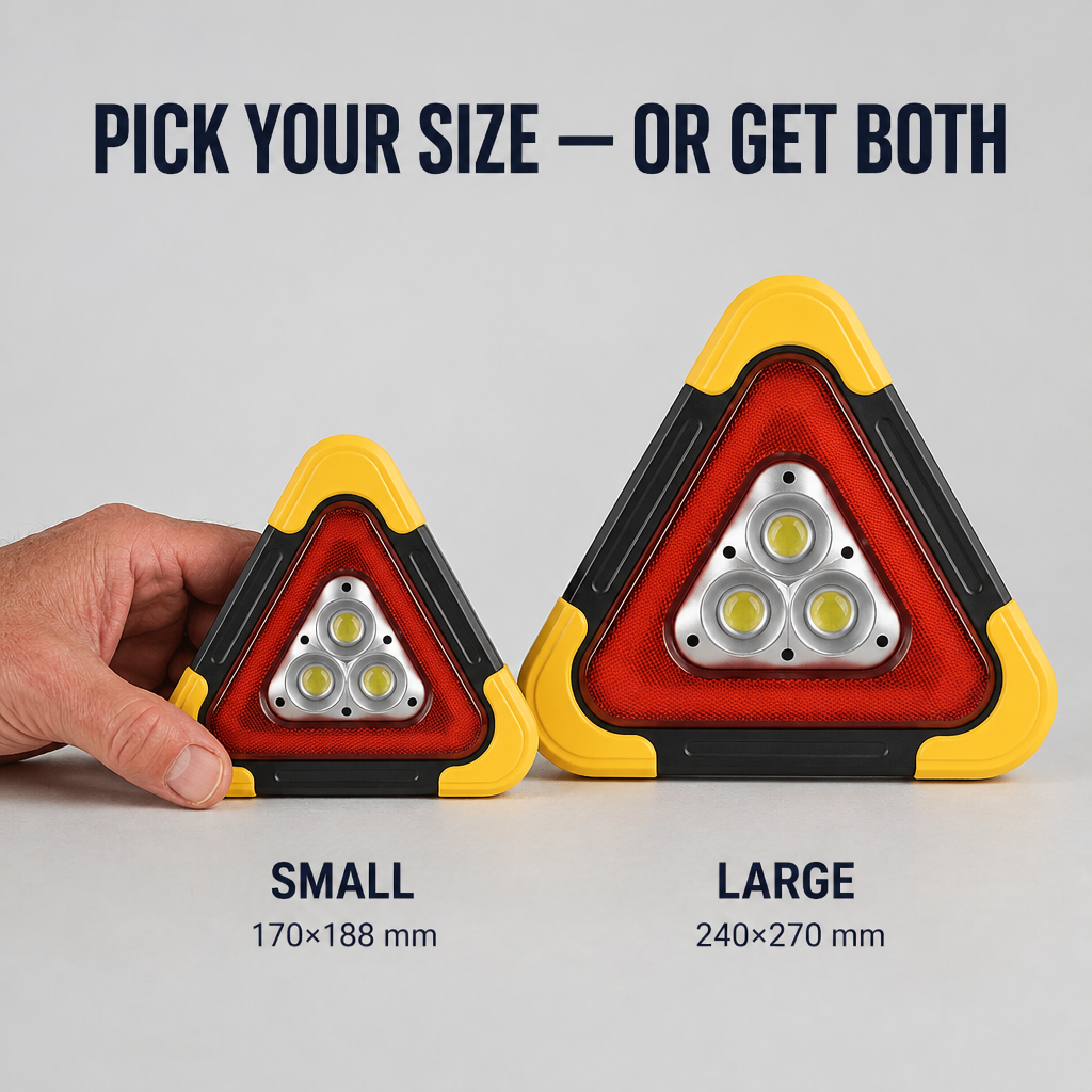 BlazeGuard™ — Light the Dark, Warn the Road & Keep Your Phone Alive