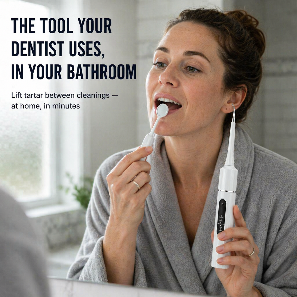 ShinePulse™ — Lift Tartar and Brighten Stains Between Dentist Cleanings