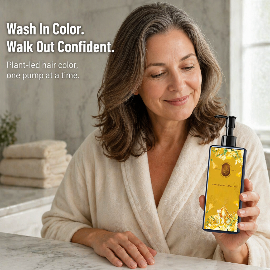 RadianceBoost™ — Wash In Rich Color That Covers Greys & Strengthens Strands