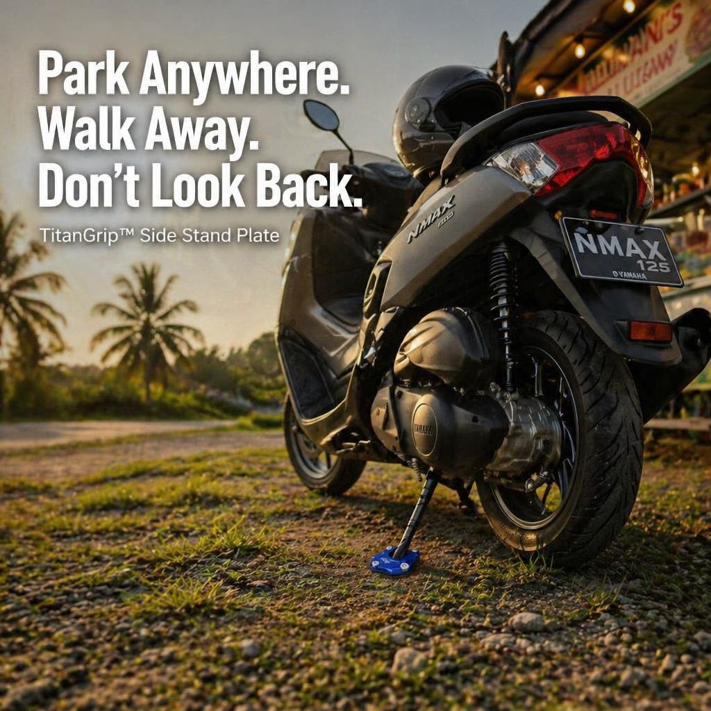 TitanGrip™ — Never Worry About Your Bike Tipping on Soft Ground Again