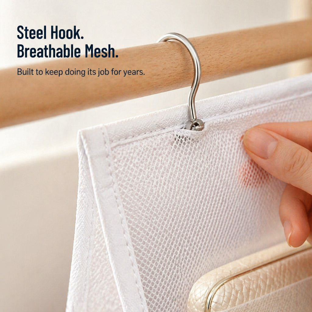ClariPouch™ — Find Every Handbag in a Flash and Reclaim Clutter-Free Calm