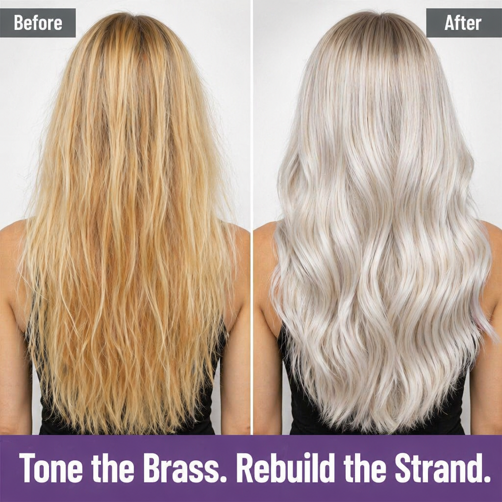 ColorDefy™ — Crush Brass and Rebuild Bleach-Damaged Blondes Between Salon Visits