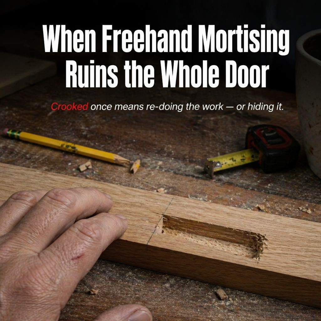NovaCraft™ — Cut Dead-Straight Mortises & Slots Without a Wandering Router