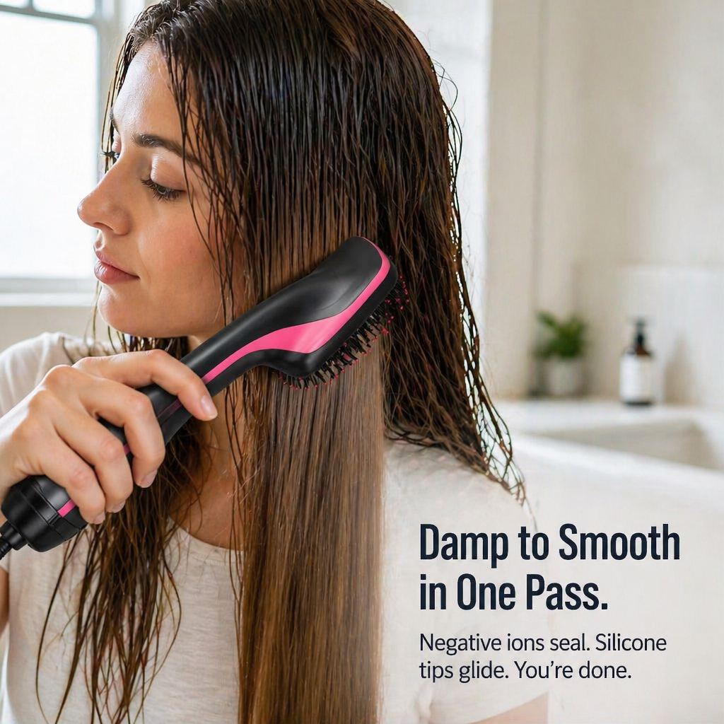 VivaLiss™ — Smooth Damp Hair in Minutes Without the Three-Tool Juggle