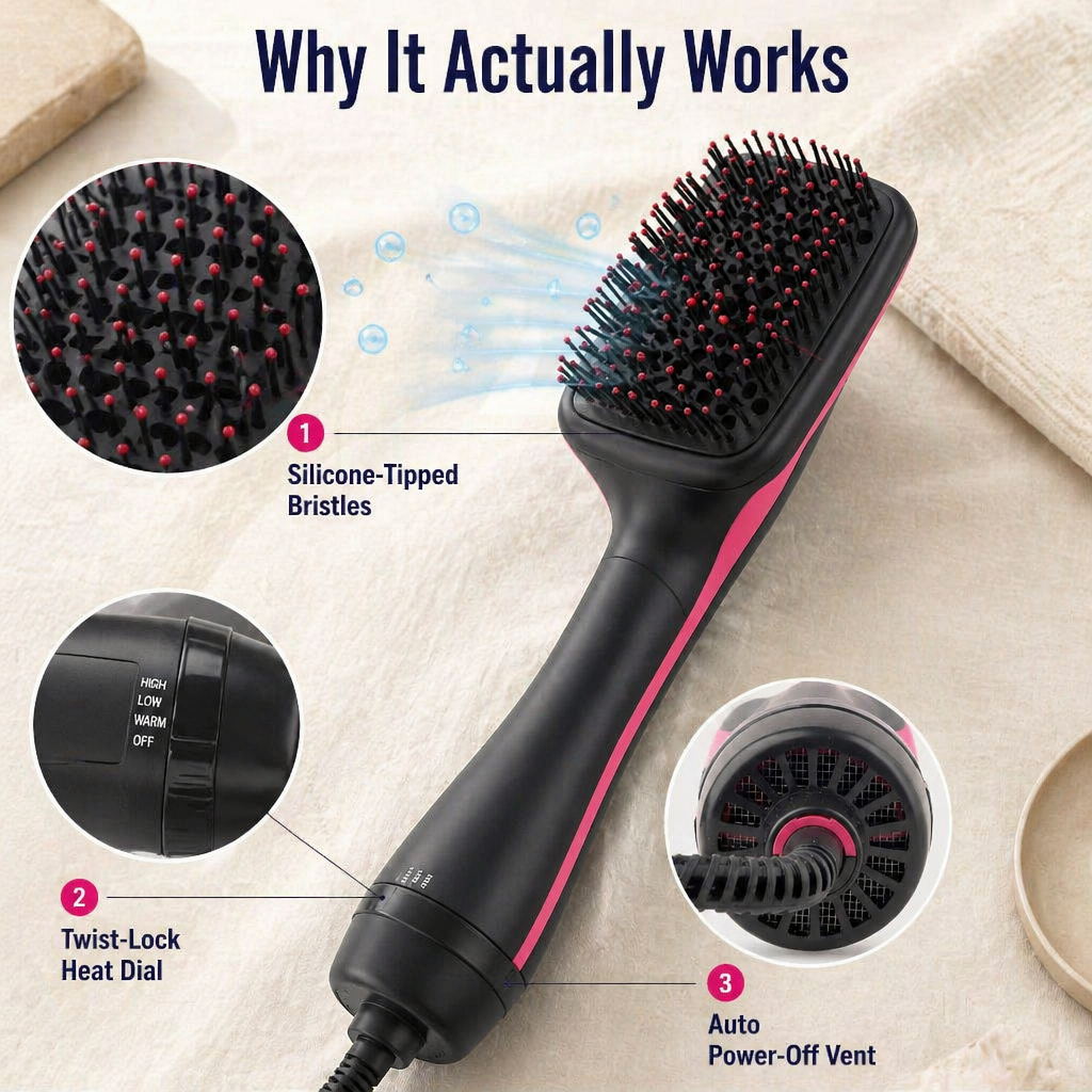 VivaLiss™ — Smooth Damp Hair in Minutes Without the Three-Tool Juggle