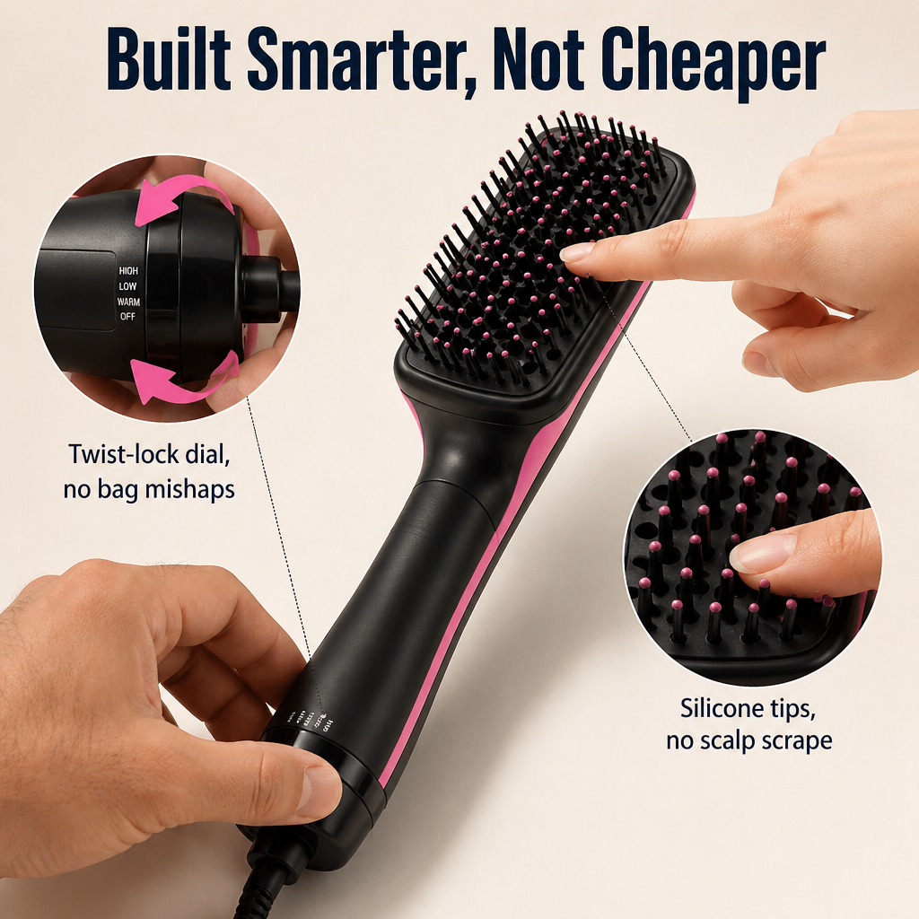 VivaLiss™ — Smooth Damp Hair in Minutes Without the Three-Tool Juggle