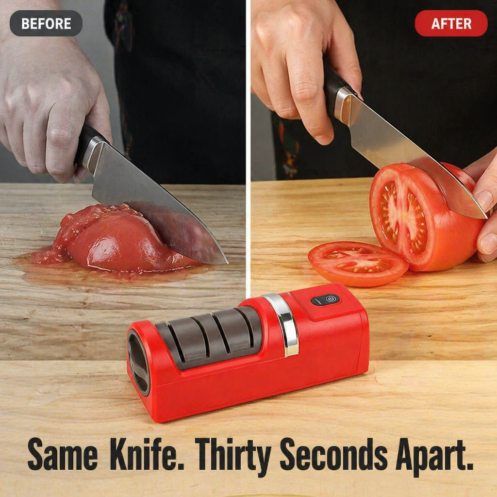 BladeCraft™ — Bring Dead Knives Back to Slicing Sharp in 30 Seconds