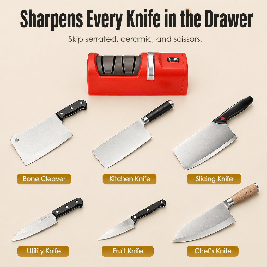BladeCraft™ — Bring Dead Knives Back to Slicing Sharp in 30 Seconds