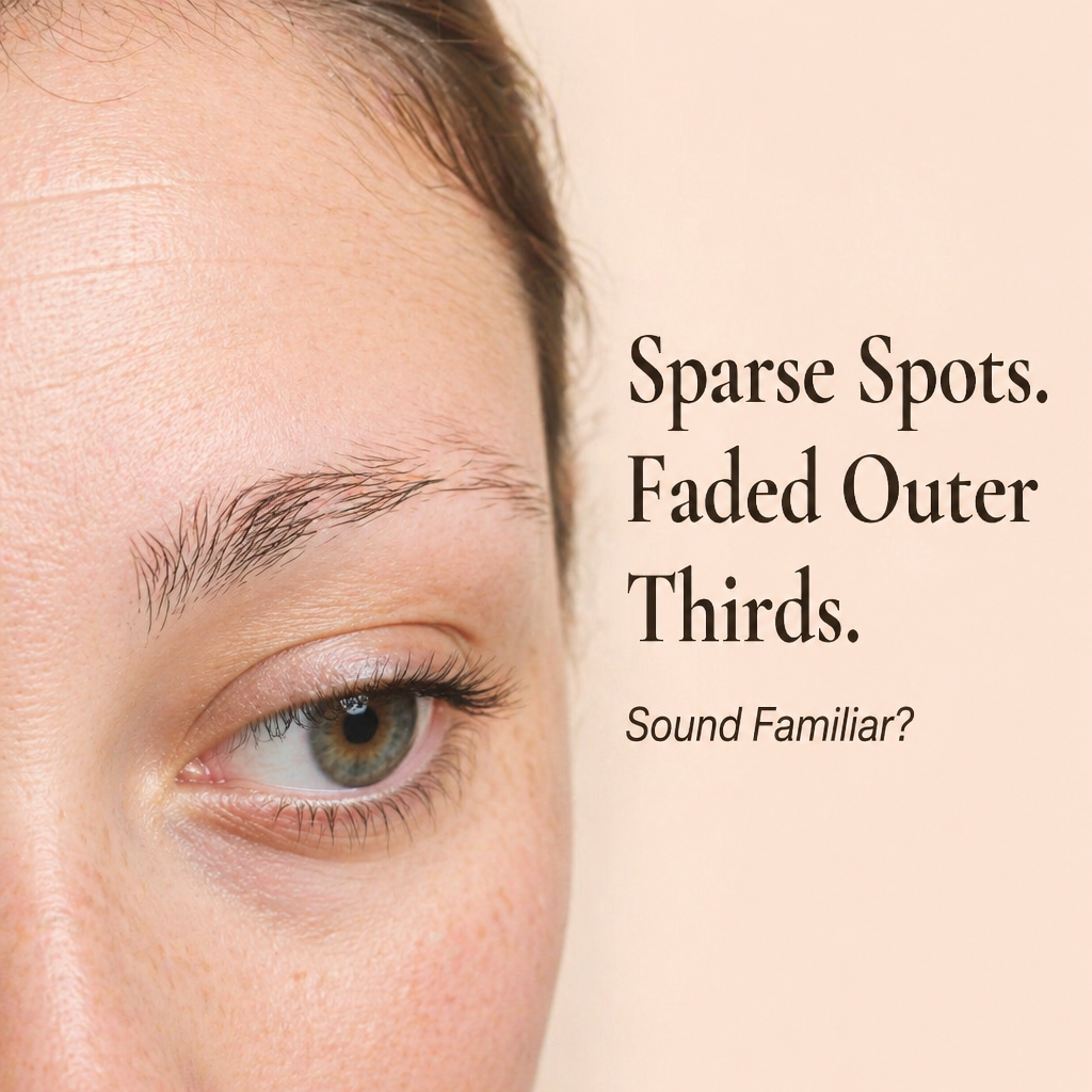 BrowLuxe™ — Sketch Hair-Like Brows in 60 Seconds with 4-Prong Microblade Tip