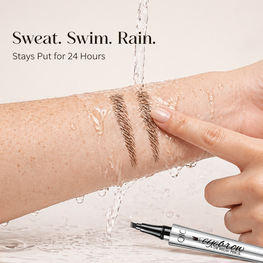BrowLuxe™ — Sketch Hair-Like Brows in 60 Seconds with 4-Prong Microblade Tip