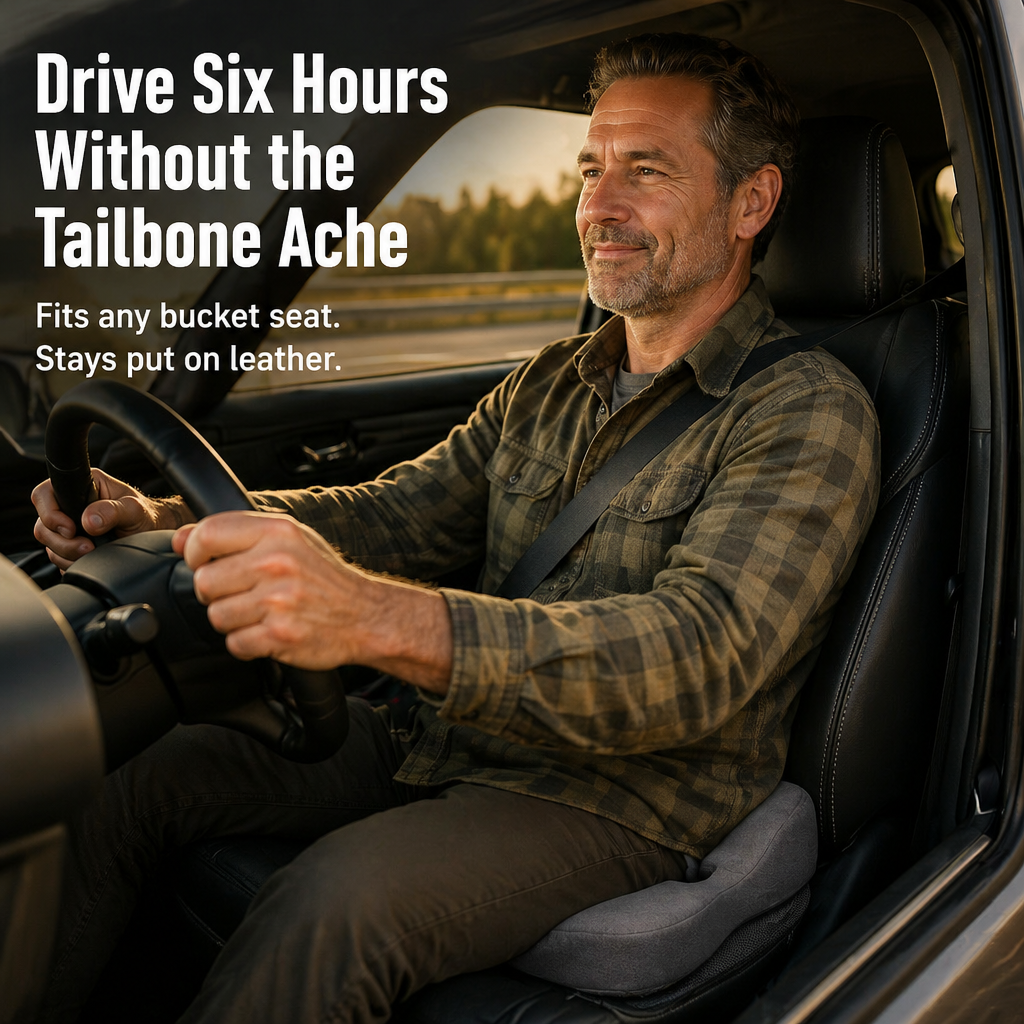 BackEase™ — Experience All-Day Freedom From Tailbone Pain With Heavenly Support