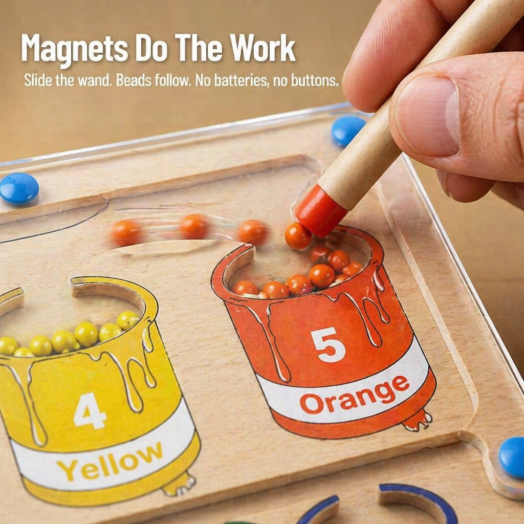 SparkTrail™ Magnetic Maze — Trade Screen Tantrums for 30 Minutes of Focused Play