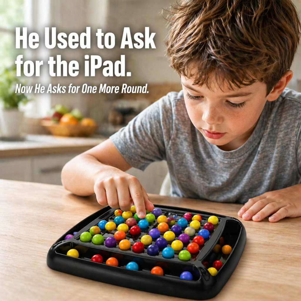 PrismPop™ — Pull Kids Off Screens with the Bead Game They Beg to Replay