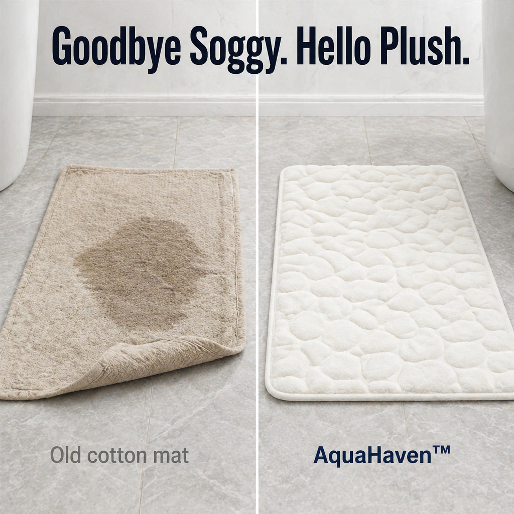 AquaHaven™ — Sink Into Plush Velvet That Soaks Up Spills On Contact
