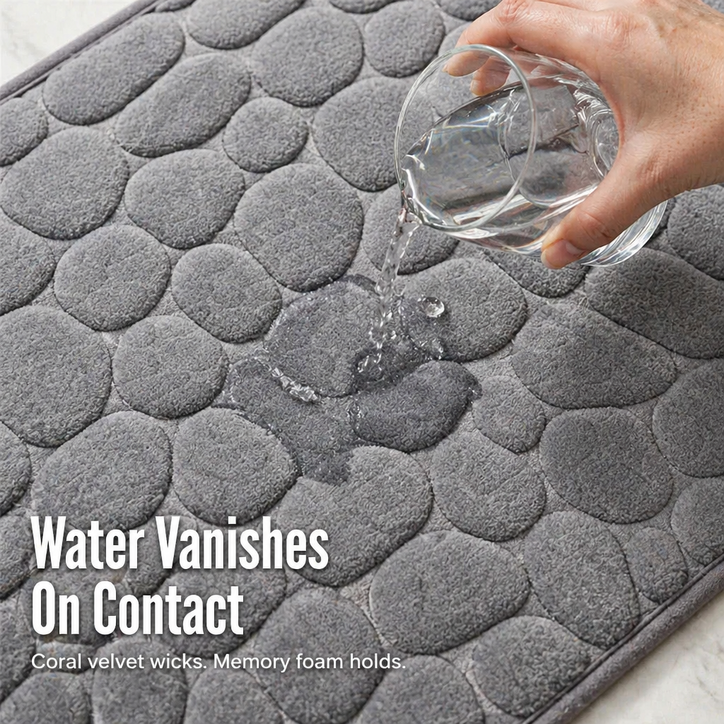 AquaHaven™ — Sink Into Plush Velvet That Soaks Up Spills On Contact