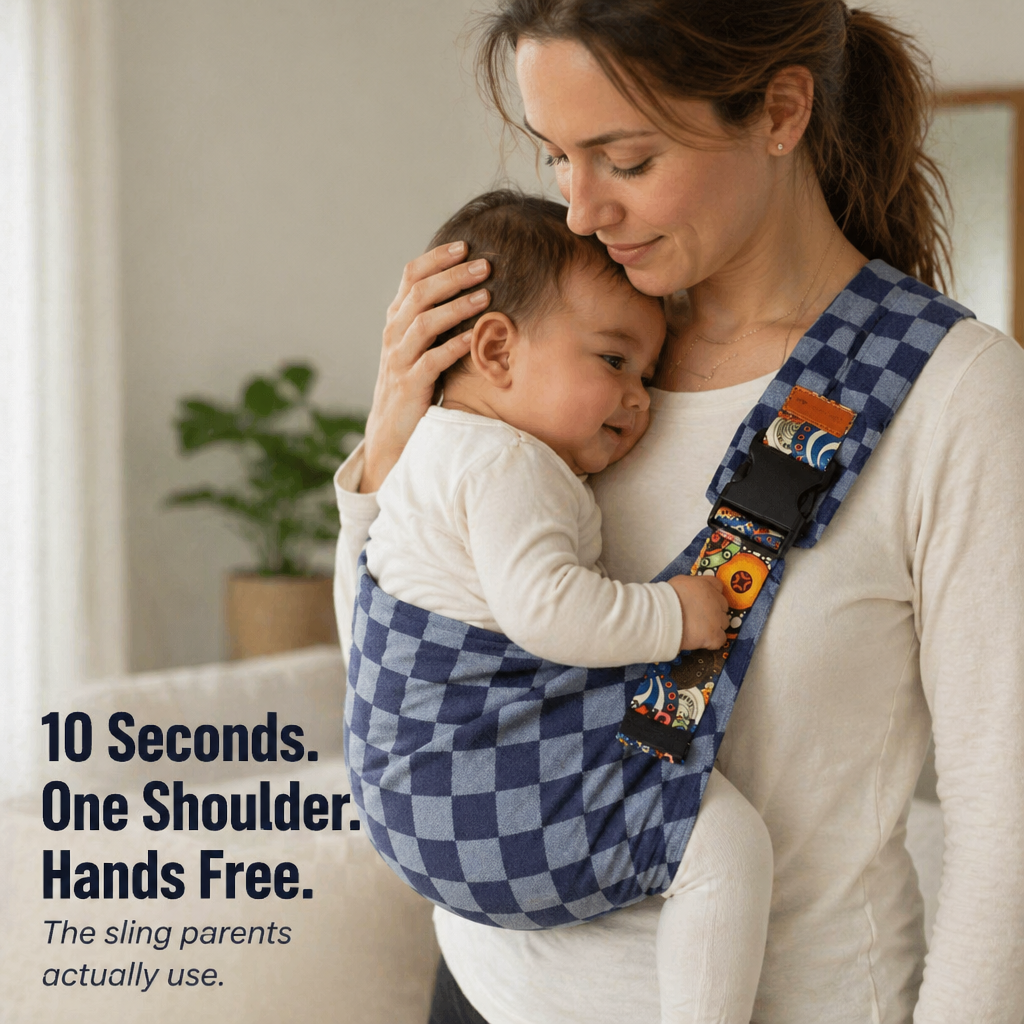 LumaNest™ Sling — Experience Effortless Bonding and All-Day Comfort Carrying Your Baby
