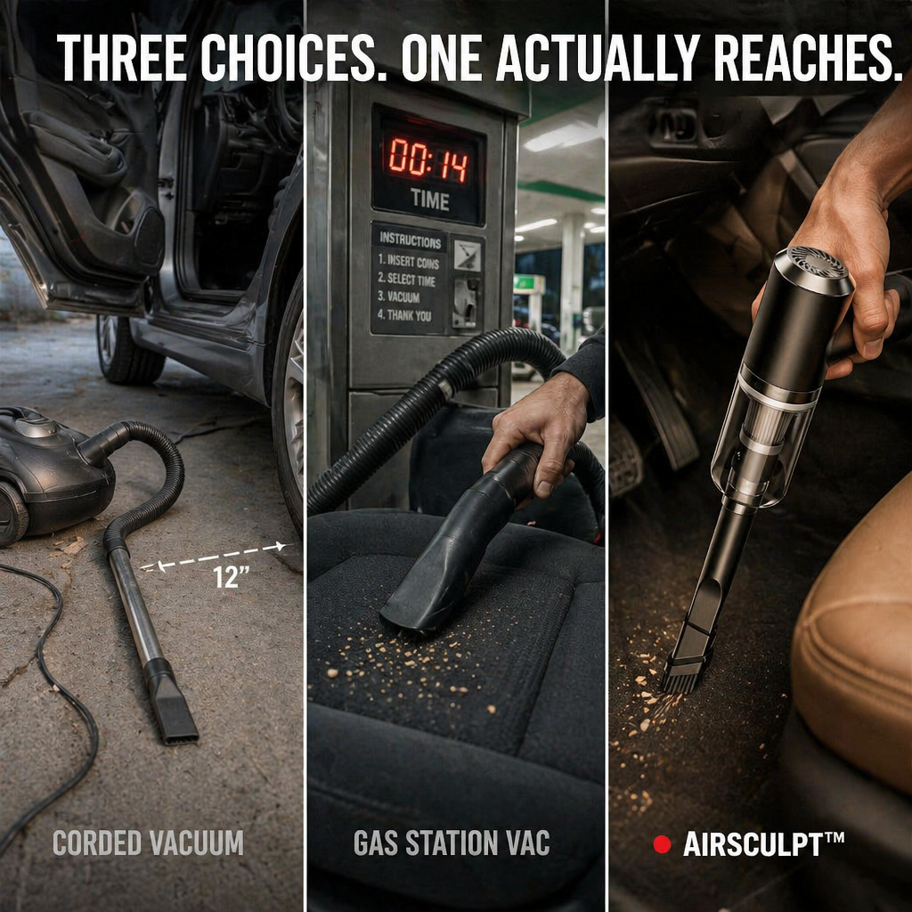 AirSculpt™ Cordless Master — Lift Crumbs, Dust & Pet Hair From Every Hidden Corner | 9000Pa Suction