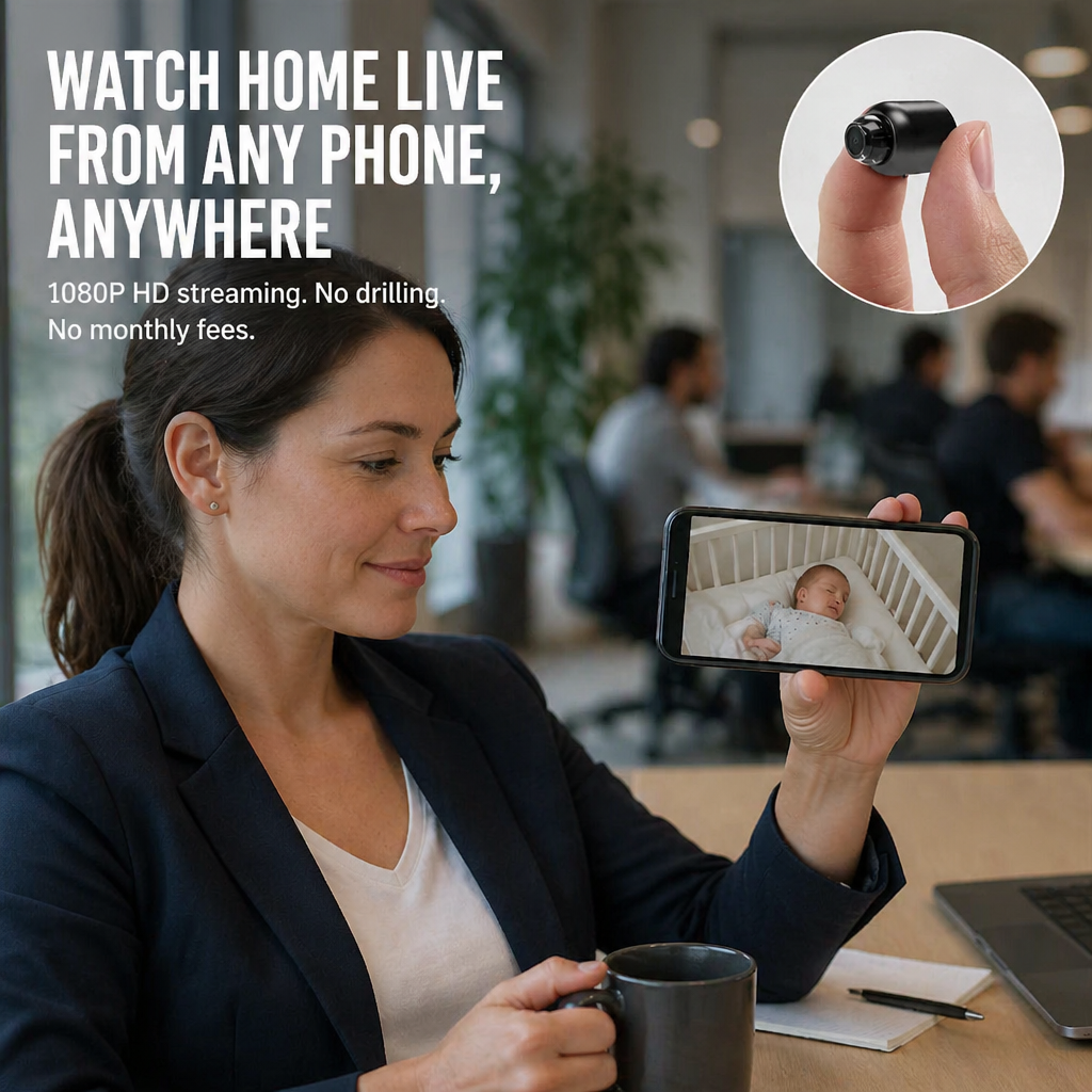 SecureSight™ — Watch Your Home, Baby & Pets Live From Any Phone, Anywhere