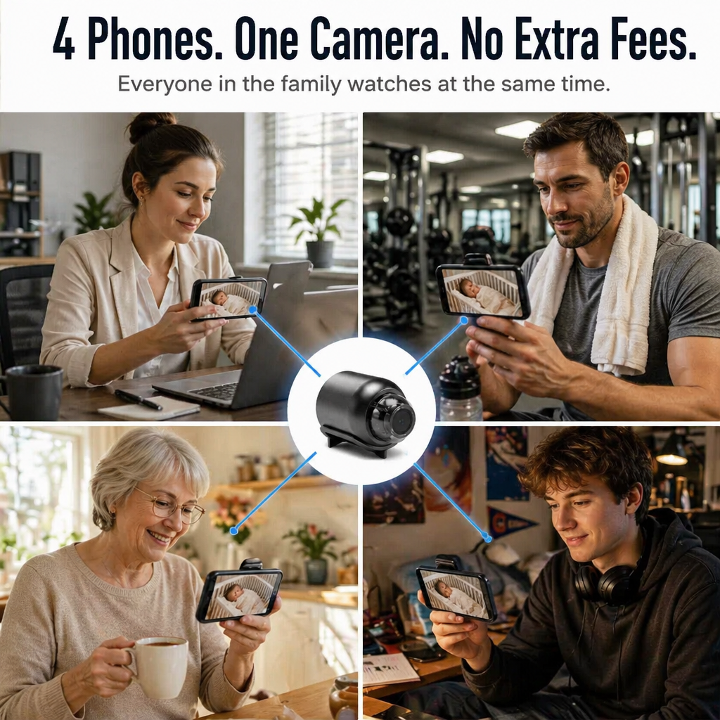 SecureSight™ — Watch Your Home, Baby & Pets Live From Any Phone, Anywhere