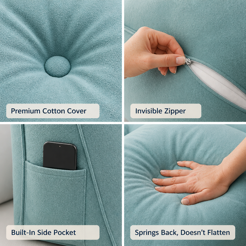 Luxorelax™ — Turn Your Bed Into a Back-Saving Reading Nook | Free Shipping Today