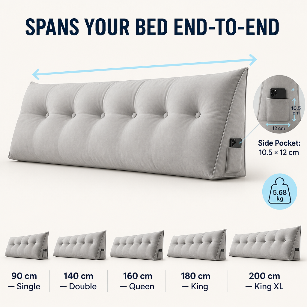 Luxorelax™ — Turn Your Bed Into a Back-Saving Reading Nook | Free Shipping Today