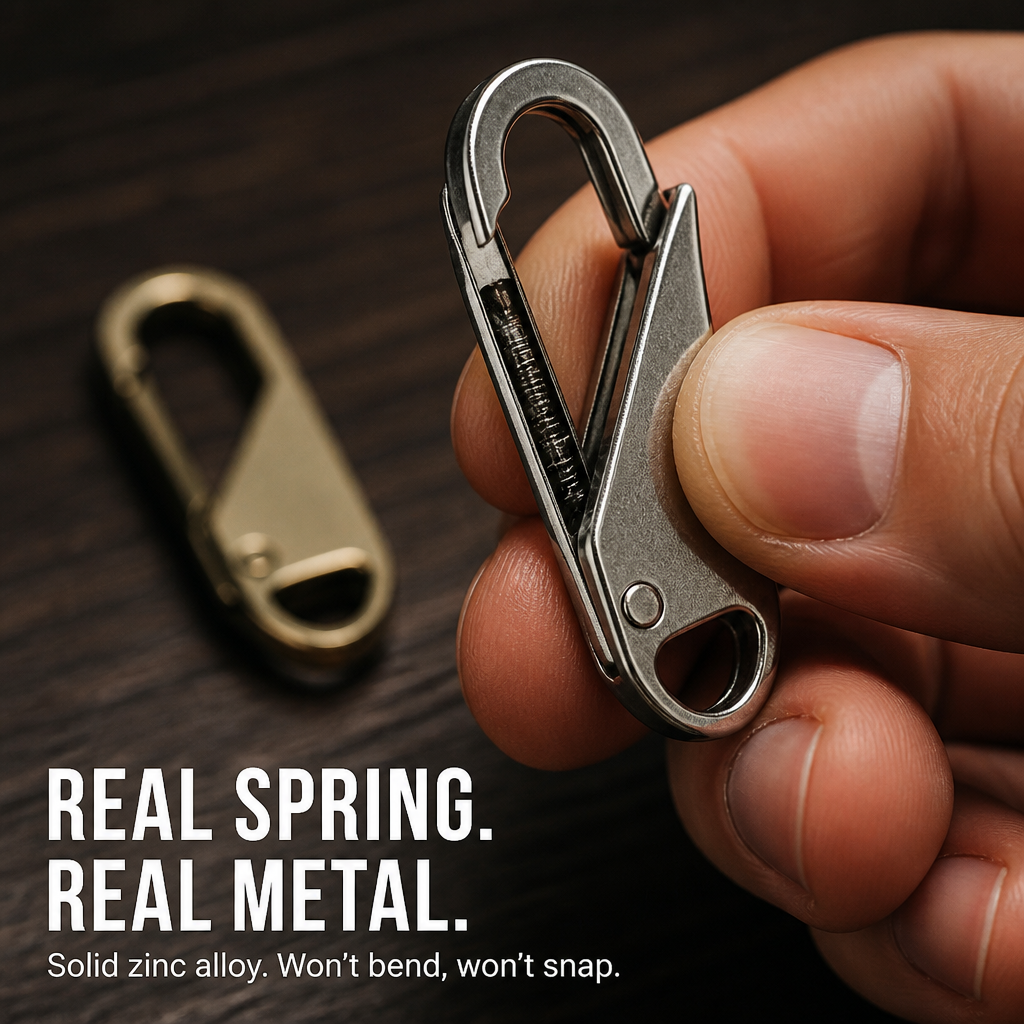 SnapZip™ — Fix Any Broken Zipper Pull in 5 Seconds Flat