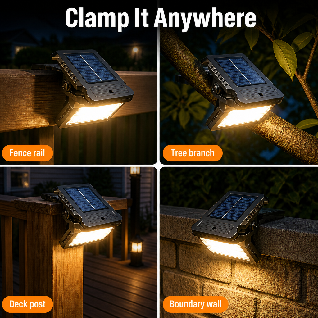 LumaBeam™ — Light Any Fence, Path or Backyard Without Drilling, Wiring or Batteries