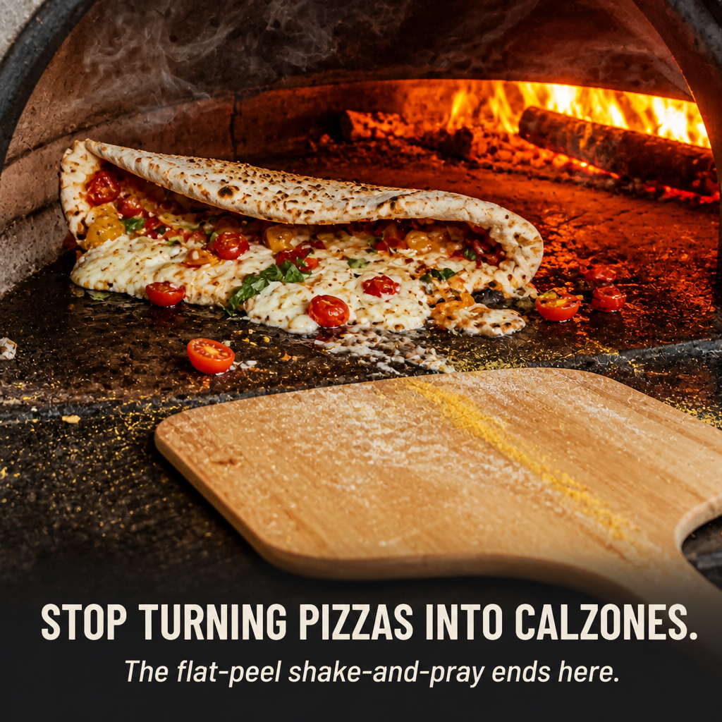 ArtisanoSlide™ — Slide Every Pizza Onto Your Stone Without Sticking or Spilling