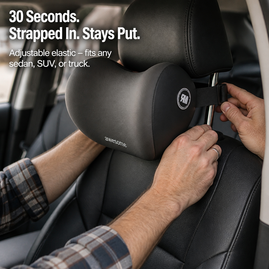 BiomeZen™ — Cradle Your Neck and Lock In Your Lower Back on Long Drives