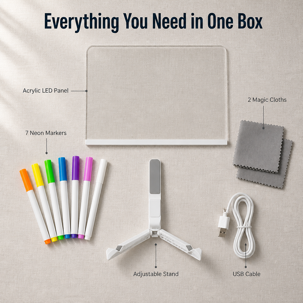 LumaSketch™ — Turn Doodles, To-Dos & Bedtime Notes Into Glowing Art
