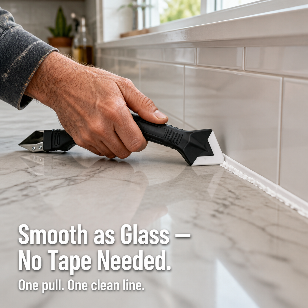 SealMasterPro™ — Cut, Smooth & Seal Caulk Like a Pro in Minutes